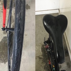 H-249△ q 岐阜発/ GIANT/ CROSTAR/ クロスバイク/ 2×8段変速/ 700×30c/ 自転車/ Fチューブ欠品/ 走行未確認/ 現状品/ 管u08/ R8.1/15 △の画像