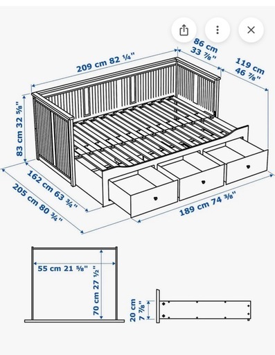 IKEA ベッドフレーム