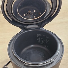 パナソニック 炊飯器 5.5合 SR-CR10A ブラック 【2023年製】の画像