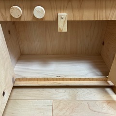 木製おままごとキッチンの画像