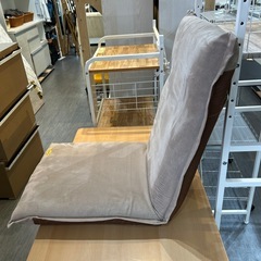【座椅子】【グレー】クリーニング済み【管理番号0224】知の画像
