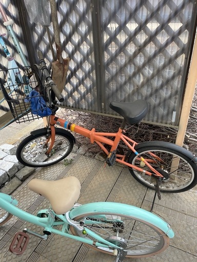 折りたたみ自転車 (いち) 成島の折りたたみ自転車の中古あげます・譲り