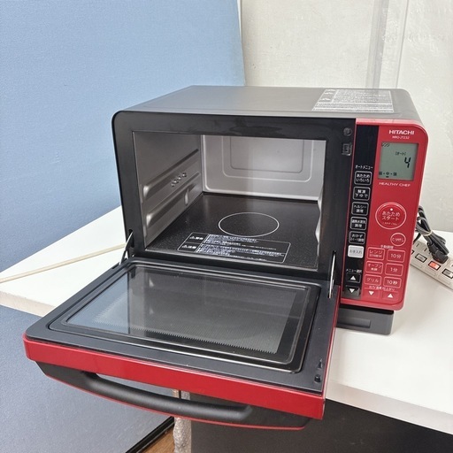 【?買取市場 6ヶ月保証 】S152 ⭐ 2023年製の美品! HITACHI ❘ 日立 過熱水蒸気オーブンレンジ ヘルシーシェフ M