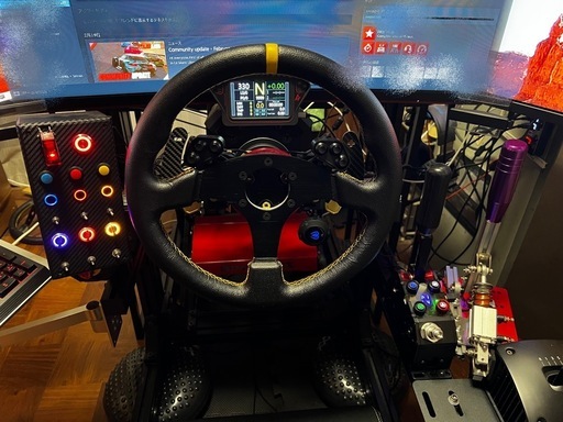 3画面 SIMコクピット一式 FANATEC他多数