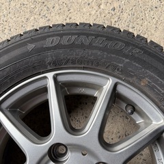 ★ダンロップ  ウインターマックス145/80R13 タイヤホイールセット4本セット！の画像