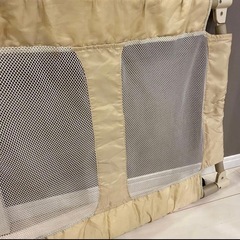 ⭐️ベビーゲート 伸縮 ベージュ⭐️の画像