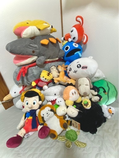 大量ぬいぐるみ (トースト) 西都城のおもちゃ《ぬいぐるみ》の中古