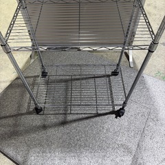 メタルラック 横600奧340縦1250mm キャスター付きの画像