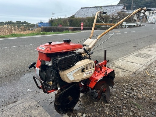 シバウラ 管理機 3.4馬力　畝立て 正転逆転 溝掘り 土揚げ　中耕　除草　跳ね上げ　耕運機　ネギ　ー輪　ハウス　　家庭菜園