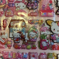 キャラクターシール 、2枚組3セット【ボンドロ2枚おまけ付き】の画像