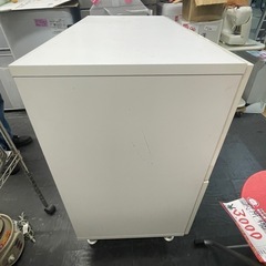 【中古】応用棚　前扉　収納棚　脚付【E0224IB】の画像