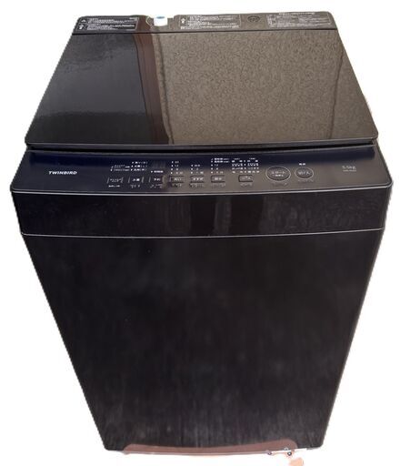 TWINBIRD ツインバード 全自動電気洗濯機 WM-ED55 2024年製 5.5kg 通電