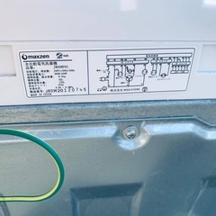 maxzen 洗濯機  JW60WP01の画像