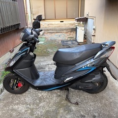 SYM GT125 125cc 原付2種 スクーター 4スト 完動 書類 メインキー有りの画像