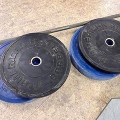 アメリカンバーベル バーベル セット  シャフト マンモスパワーバー 【11140197】の画像