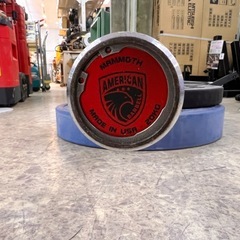 アメリカンバーベル バーベル セット  シャフト マンモスパワーバー 【11140197】の画像