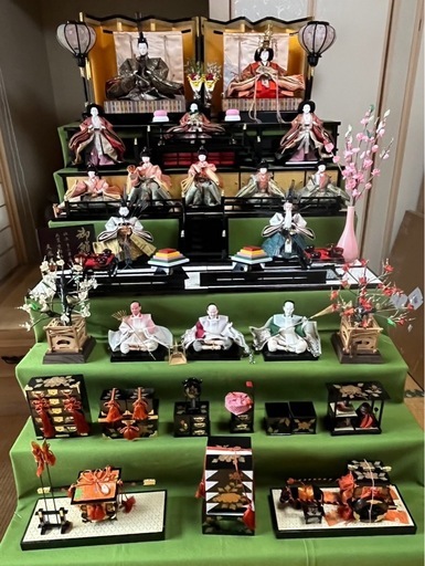 3/4〜3/8引取り限定】 雛人形 7段 (RIE) 大門の年中行事用品《ひな祭り