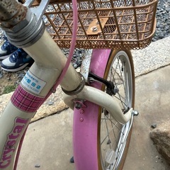 女の子　18インチ　自転車  キッズ　　子ども用　小学生
の画像