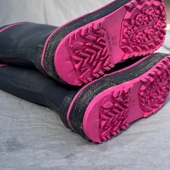 女の子スニーカー長靴19cmの画像