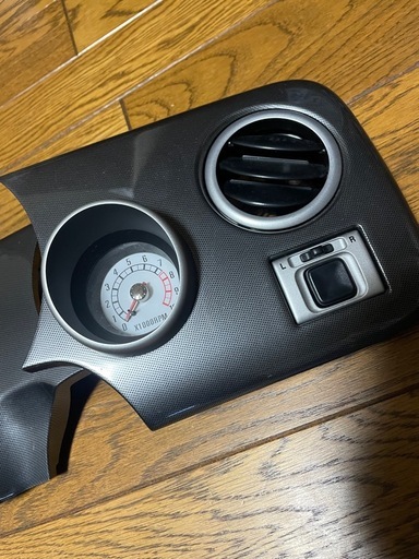 スズキ ラパンSS/HE21S 純正インパネセット メーター周り カーボン調