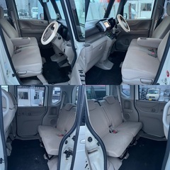 ホンダ　Nボックス　Nbox 4WD 平成24年11.1万キロ　車検令和10年1月 純正ナビ　テレビ　バックカメラ　片側電動スライドの画像