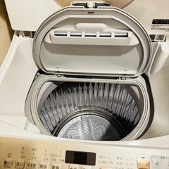 [SHARP] シャープ5.5kg電気洗濯乾燥機　ES-T5EBK-N 2021年製　の画像