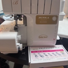 ベビーロックBL6500Lロックミシン自動糸調子文化服装学院の画像