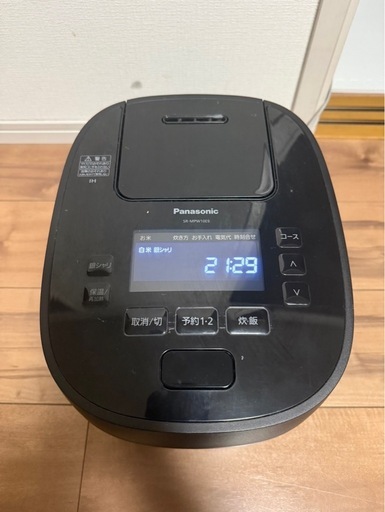 炊飯器 5.5合 Panasonic  SR-MPW10E9 