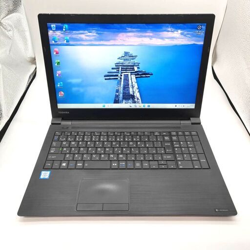 バッテリ◎ 15.6 東芝 ノートPC Dynabook B55/B Core i3-6100U windows11 pro 8GB SSD128GB オフィス C613