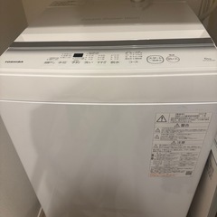 東芝 洗濯機 6kg AW-6GA2(W)の画像