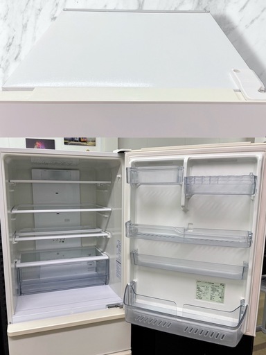 AQUA 冷蔵庫 355L 4ドア　2021年製 AQR-36K（W）形　 ファミリー 自動製氷