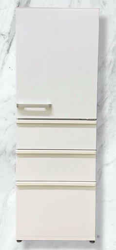 AQUA 冷蔵庫 355L 4ドア　2021年製 AQR-36K（W）形　 ファミリー 自動製氷