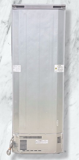 AQUA 冷蔵庫 355L 4ドア　2021年製 AQR-36K（W）形　 ファミリー 自動製氷