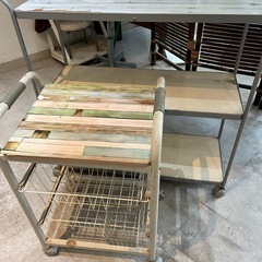 キャスターつきワゴンの画像