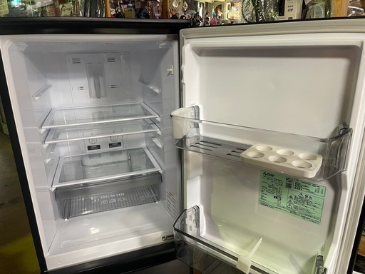 MITSUBISHI 146L2ドア冷蔵庫 ME-P15EF-KK 2021年製 中古