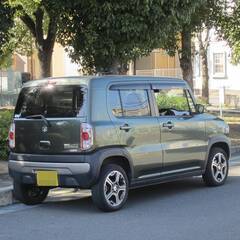 車検Ｒ８年７月　ハスラー　ハイブリッド　希少後期型　MR41S　自動ブレーキ　コンパクトSUV　街乗り　アウトドア　超低燃費の画像