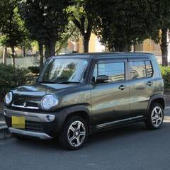 車検Ｒ８年７月　ハスラー　ハイブリッド　希少後期型　MR41S　自動ブレーキ　コンパクトSUV　街乗り　アウトドア　超低燃費の画像