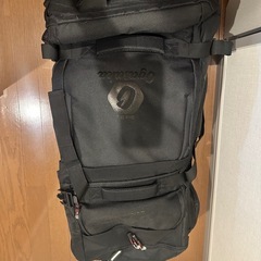 ブラック 大型スーツケース キャスター付きの画像