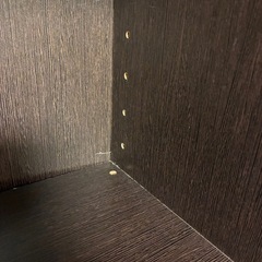 【本棚】ニトリ製　ダークブラウンの画像