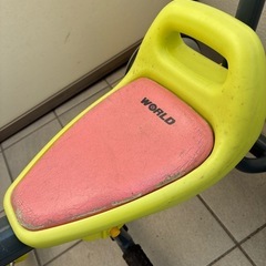 WORLD  三輪車　黄色の画像