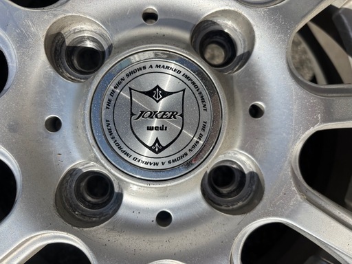 weds ウェッズ ジョーカー アルミホイール付きタイヤ145/80R13 軽