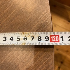 【丸型ダイニングテーブル 120cm 椅子6脚セット】の画像