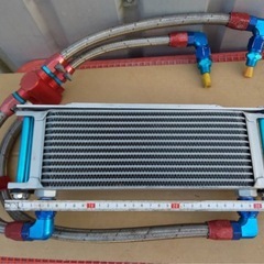 カワサキ　社外オイルクーラーの画像