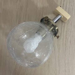 【500円】ガラスシーリングライト E17 LED対応の画像