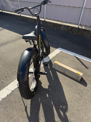 ファットバイク今流行りの自転車になります電動又はロードバイク交換あり。