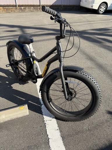 ファットバイク今流行りの自転車になります電動又はロードバイク交換あり。