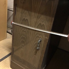 昭和レトロ 木製 机 デスク 作業台 洋裁 アンティーク 長期保管品 155cm x 76cm x H72cmの画像