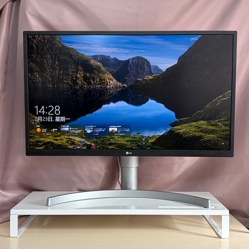 LG 27UL550-W 4K 27インチ ディスプレイHDR対応