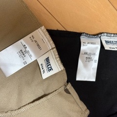 未着用ドット柄つなぎ2着の画像