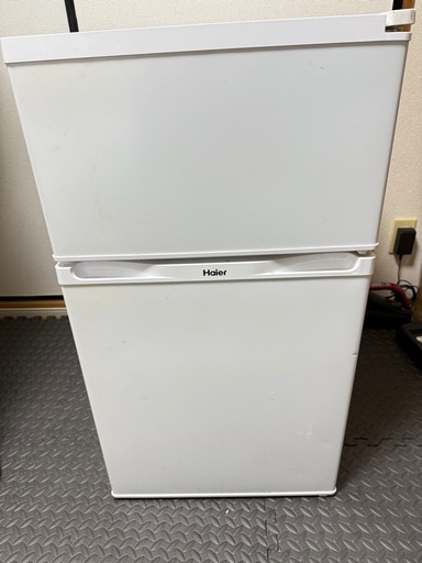 冷蔵庫 ホワイト Haier JR-N91J 91L (すなみ ) 小金井のキッチン家電